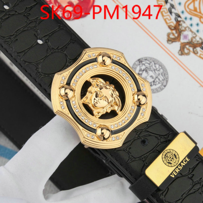 Belts-Versace 2024 aaaaa replica customize ID: PM1947 $: 69USD