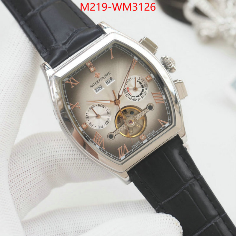 Watch(TOP)-Patek Philippe designer high replica ID: WM3126 $: 219USD-shoes yupoo Watch(TOP)-Patek Philippe designer high replica ID: WM3126 $: 219USD