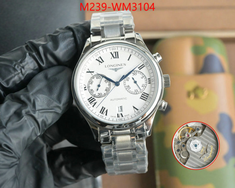 Watch(TOP)-Longines hot sale ID: WM3104 $: 239USD-shoes yupoo Watch(TOP)-Longines hot sale ID: WM3104 $: 239USD