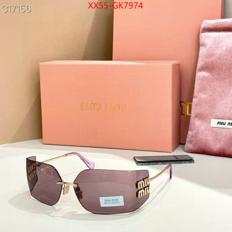 Glasses-Miu Miu replica every designer ID: GK7974 $: 55USD