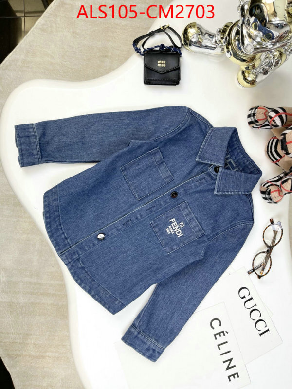 Kids clothing-Fendi what 1:1 replica ID: CM2703 $: 105USD
