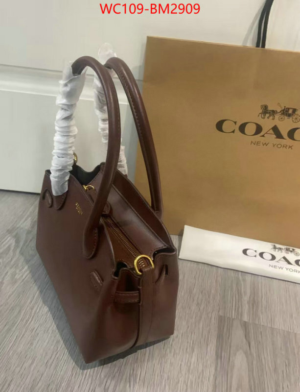Coach Bags(4A)-Handbag- at cheap price ID: BM2909 $: 109USD,