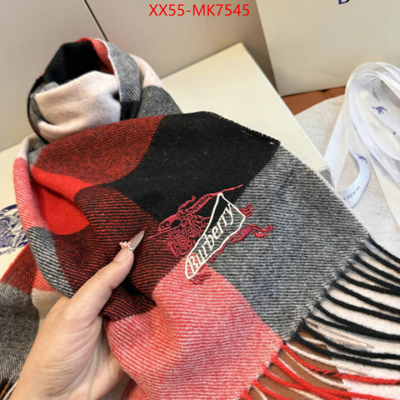 Scarf-Burberry online sales ID: MK7545 $: 55USD