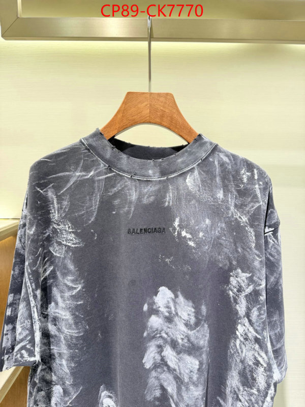 Clothing-Balenciaga where to buy high quality ID: CK7770 $: 89USD