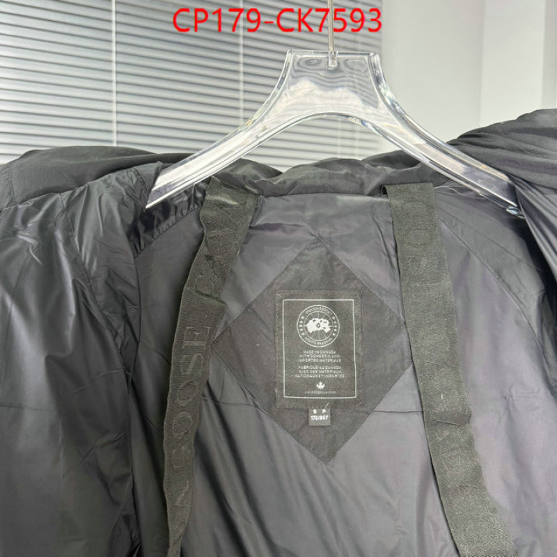 Down jacket Men-Canada Goose perfect ID: CK7593 $: 179USD