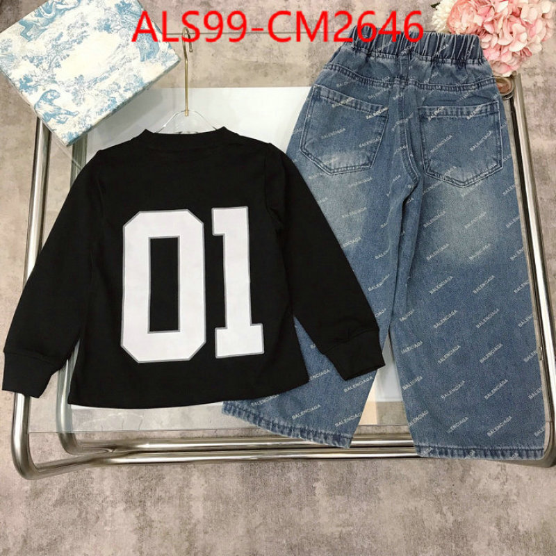 Kids clothing-Balenciaga for sale online ID: CM2646 $: 99USD