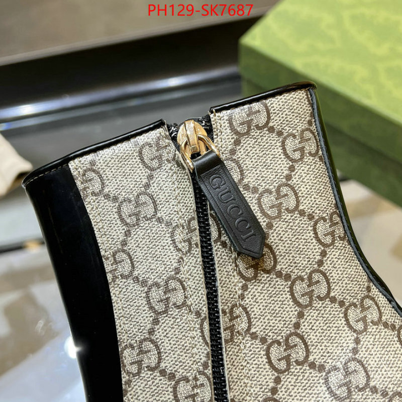 Women Shoes-Gucci buy cheap ID: SK7687 $: 129USD