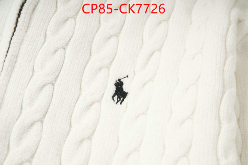 Clothing-Ralph Lauren 1:1 replica wholesale ID: CK7726 $: 85USD