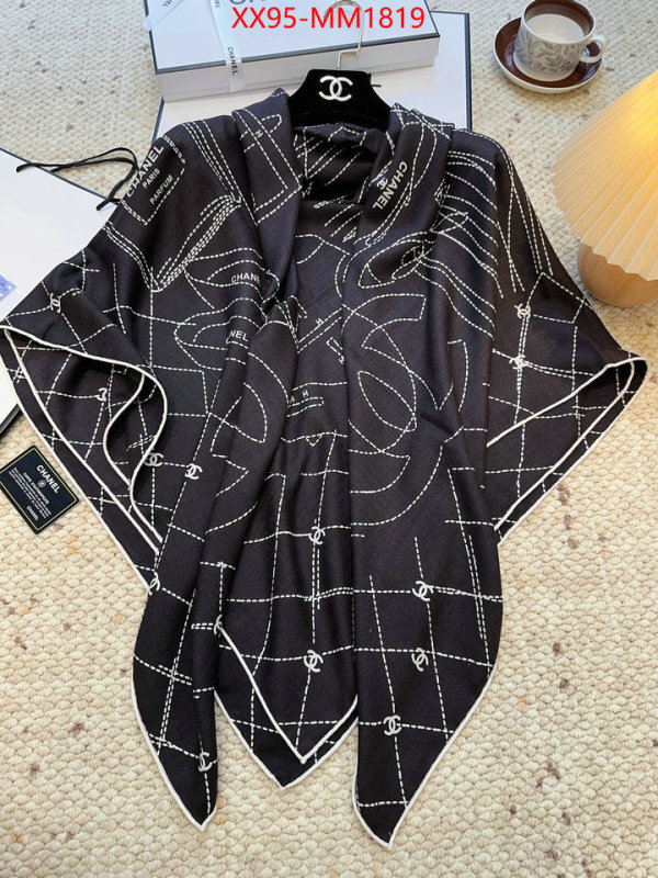 Scarf-Chanel where to buy high quality ID: MM1819 $: 95USD