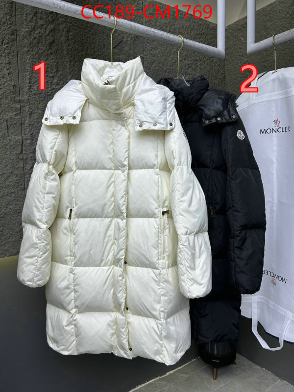 Down jacket Women-Moncler aaaaa replica designer ID: CM1769 $: 189USD