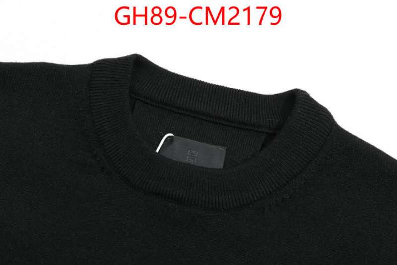 Clothing-Givenchy top fake designer ID: CM2179 $: 89USD