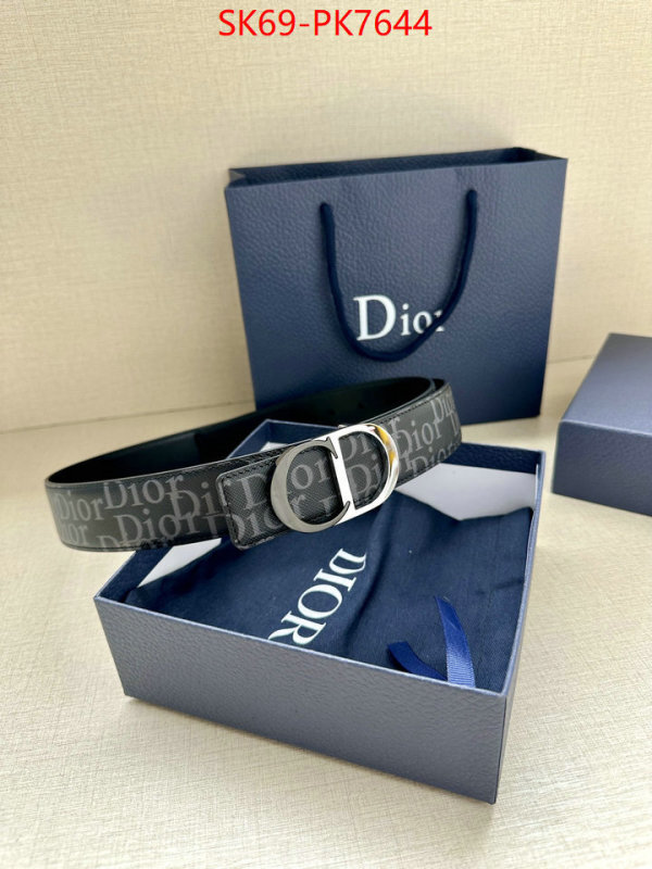 Belts-Dior outlet sale store ID: PK7644 $: 69USD