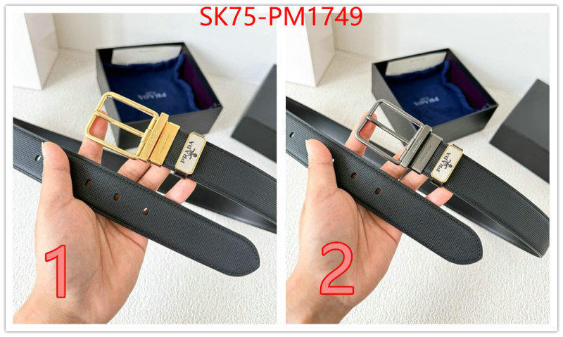 Belts-Prada replica 1:1 high quality ID: PM1749 $: 75USD