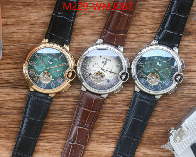 Watch(TOP)-Cartier cheap wholesale ID: WM3087 $: 229USD-shoes yupoo Watch(TOP)-Cartier cheap wholesale ID: WM3087 $: 229USD