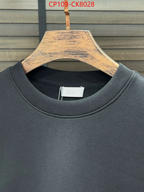 Clothing-Dior top quality ID: CK8028 $: 109USD