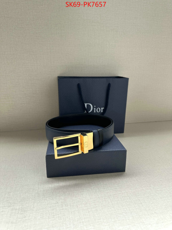 Belts-Dior high quality customize ID: PK7657 $: 69USD