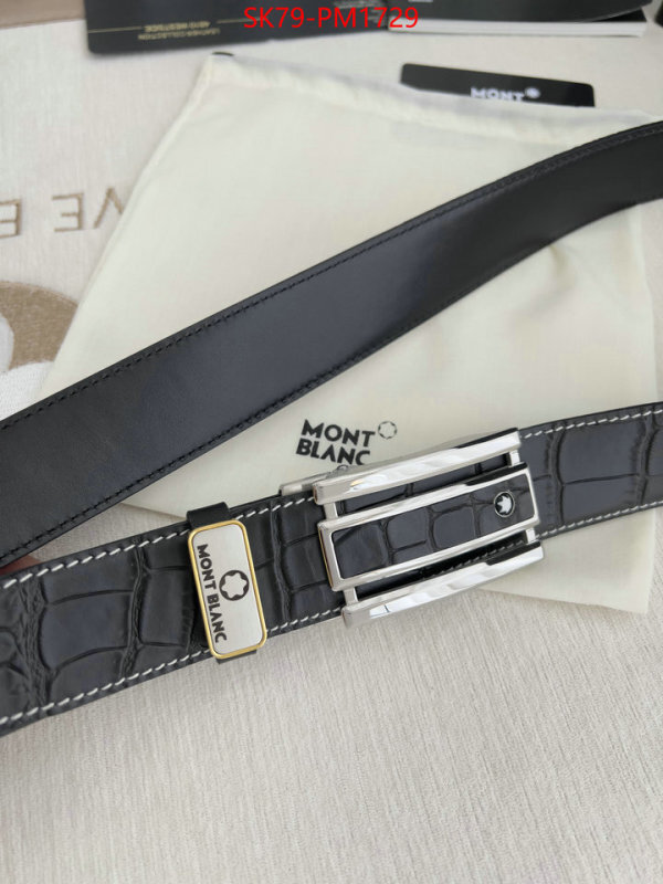 Belts-Montblanc high quality designer ID: PM1729 $: 79USD