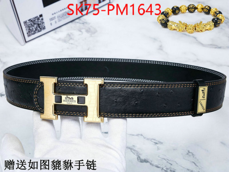 Belts-Hermes exclusive cheap ID: PM1643 $: 75USD