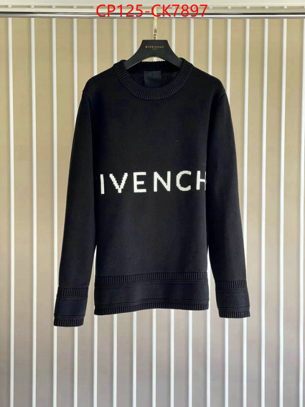 Clothing-Givenchy the best designer ID: CK7897 $: 125USD