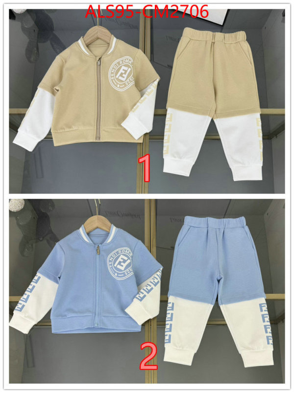 Kids clothing-Fendi designer ID: CM2706 $: 95USD