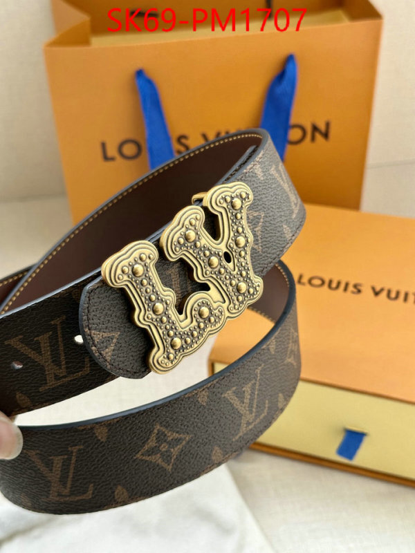 Belts-LV high quality replica designer ID: PM1707 $: 69USD