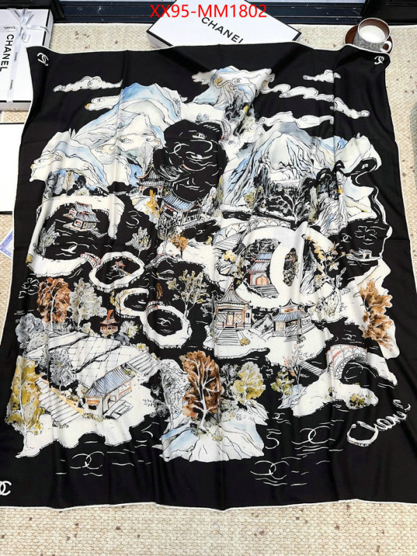 Scarf-Chanel sellers online ID: MM1802 $: 95USD