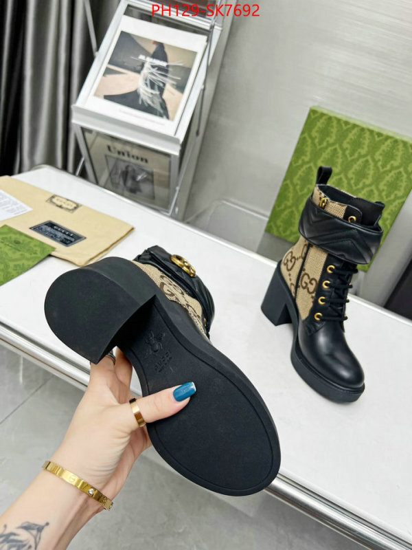 Women Shoes-Gucci where to buy replicas ID: SK7692 $: 129USD