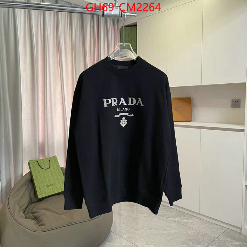 Clothing-Prada best quality fake ID: CM2264 $: 69USD