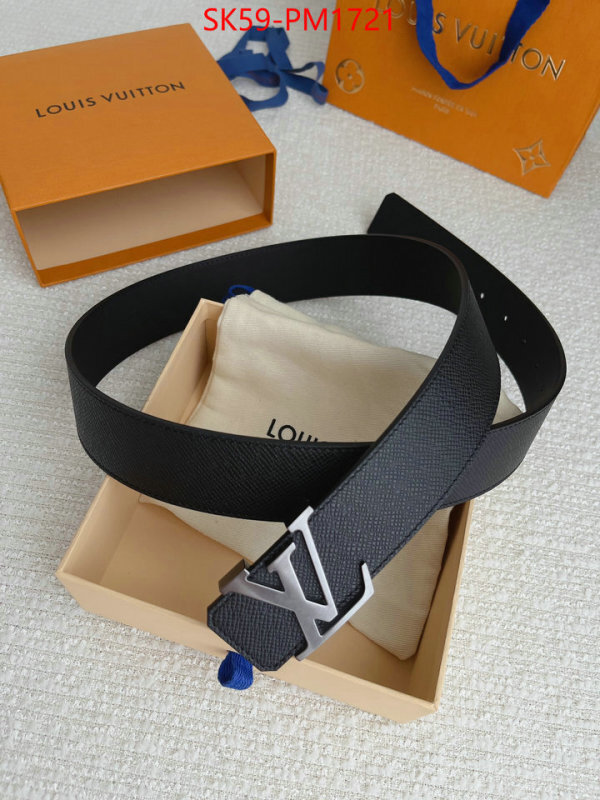 Belts-LV top quality fake ID: PM1721 $: 59USD
