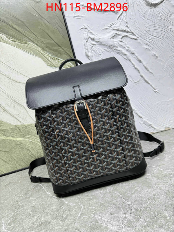 Goyard Bags(4A)-Backpack- shop cheap high quality 1:1 replica ID: BM2896 $: 115USD,