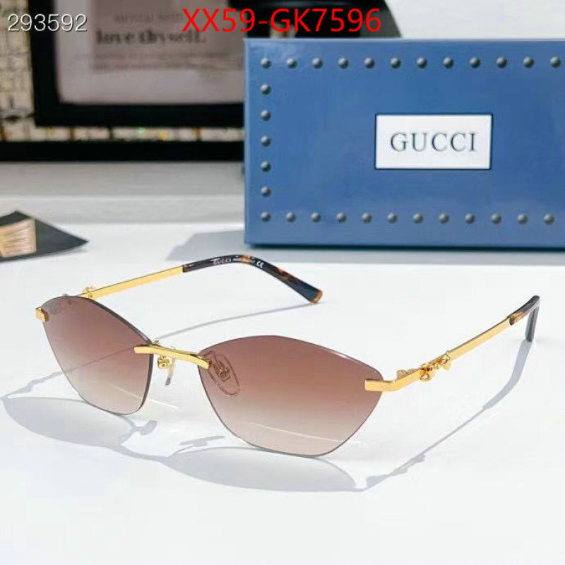 Glasses-Gucci high quality designer replica ID: GK7596 $: 59USD