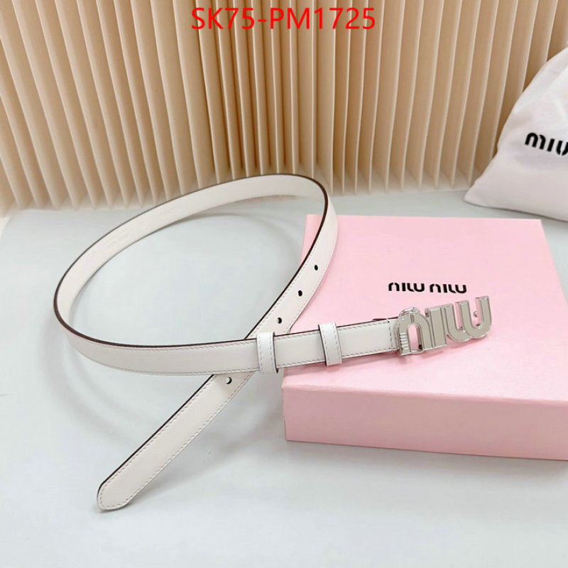 Belts-MIU MIU buy the best high quality replica ID: PM1725 $: 75USD