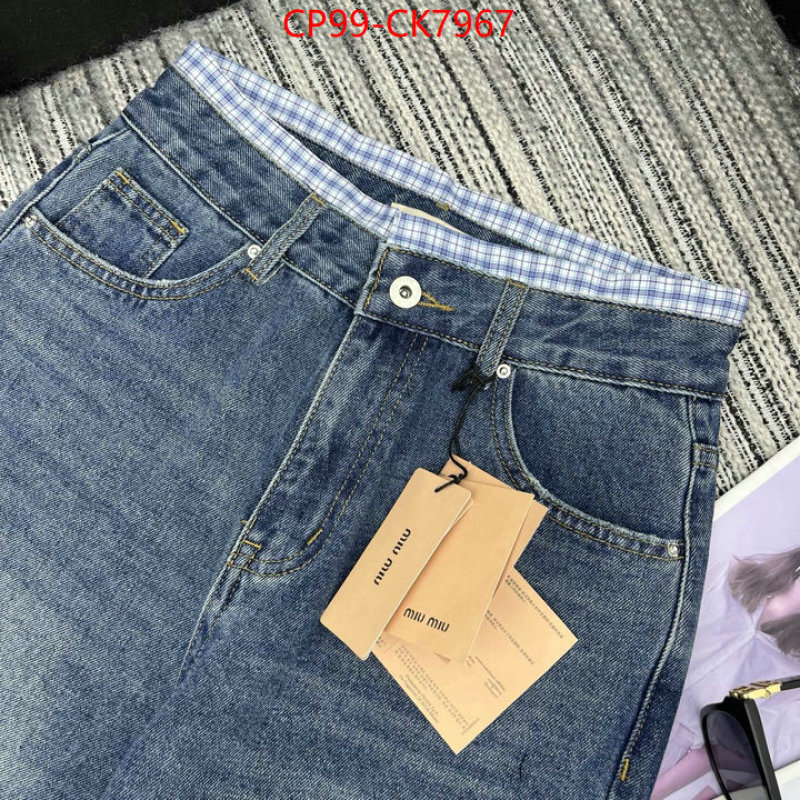 Clothing-MIU MIU buy cheap replica ID: CK7967 $: 99USD
