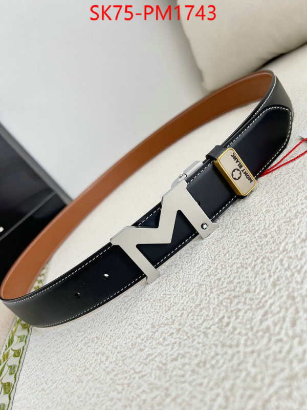 Belts-Montblanc fashion designer ID: PM1743 $: 75USD