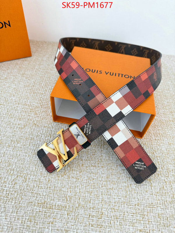 Belts-LV buy luxury 2024 ID: PM1677 $: 59USD