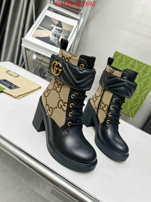 Women Shoes-Gucci where to buy replicas ID: SK7692 $: 129USD