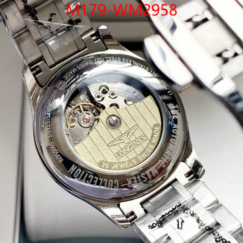 Watch(4A)-Longines where to buy the best replica ID: WM2958 $: 179USD-shoes yupoo Watch(4A)-Longines where to buy the best replica ID: WM2958 $: 179USD