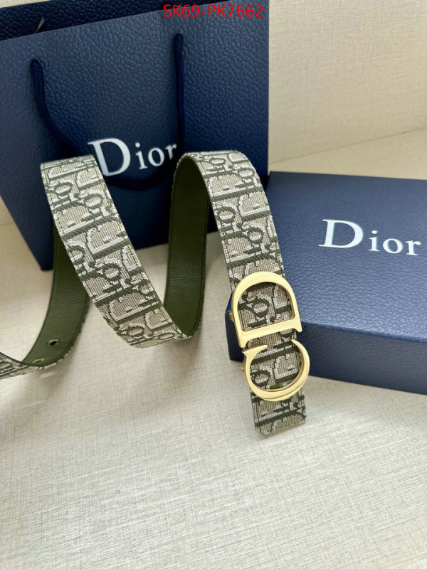 Belts-Dior fake ID: PK7662 $: 69USD
