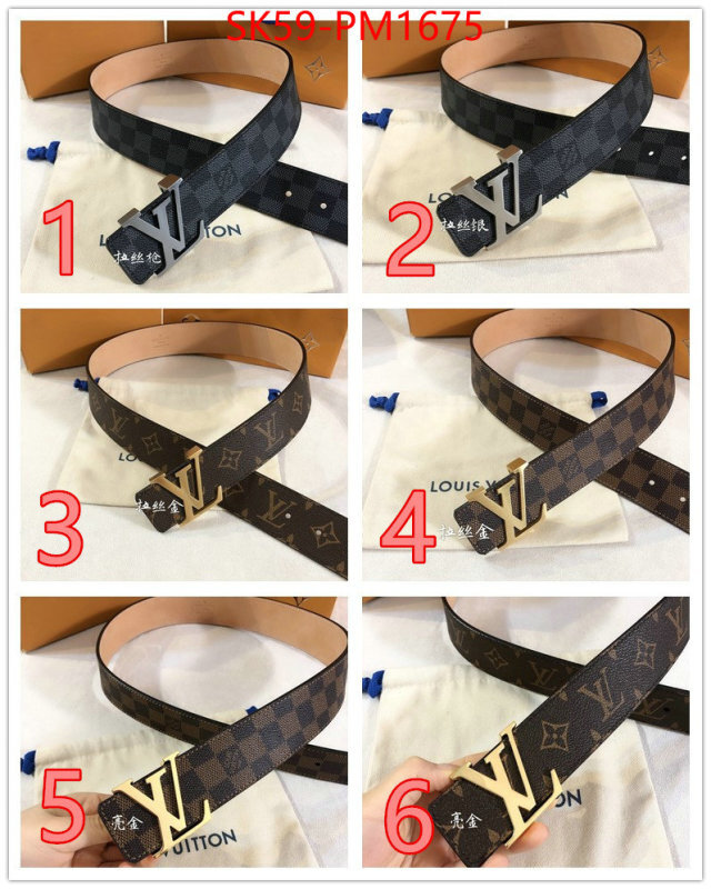 Belts-LV sell online luxury designer ID: PM1675 $: 59USD