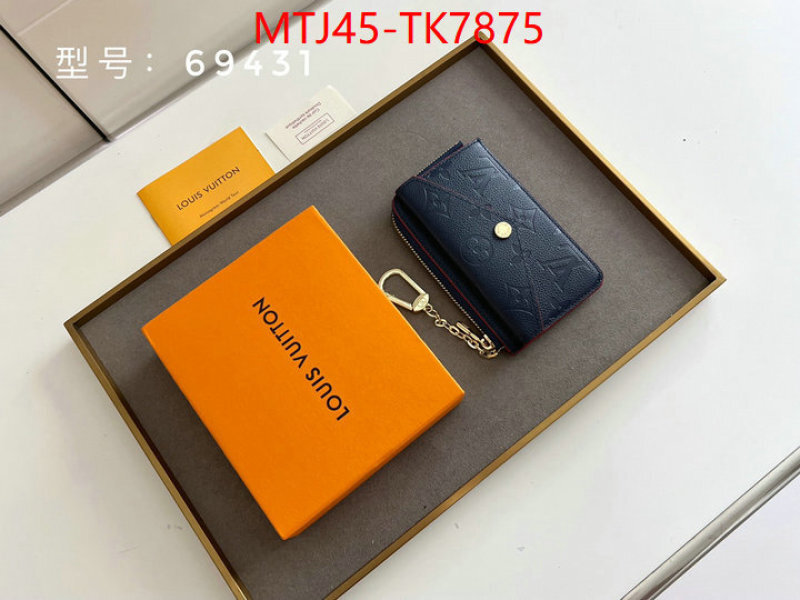 LV Bags(4A)-Wallet shop the best high quality ID: TK7875 $: 45USD,