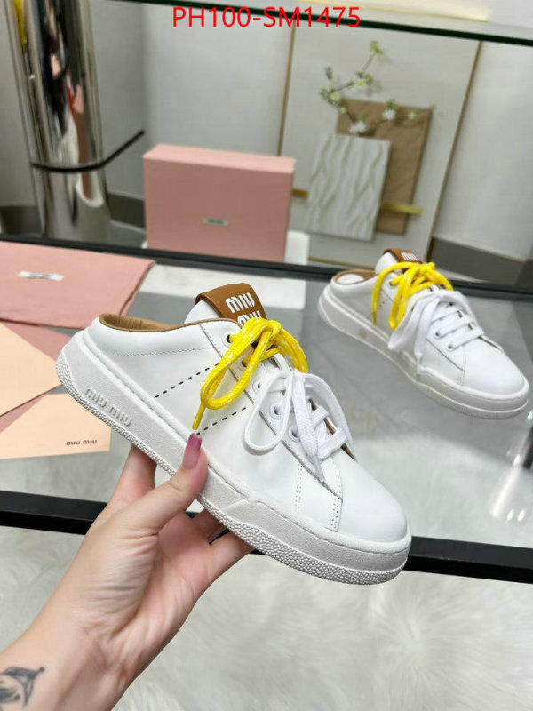 Women Shoes-Miu Miu designer wholesale replica ID: SM1475 $: 100USD
