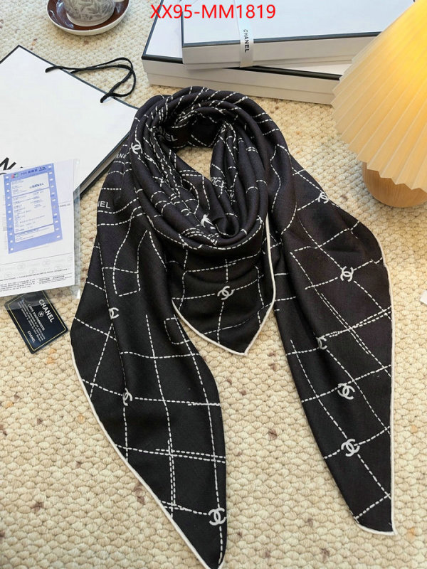 Scarf-Chanel where to buy high quality ID: MM1819 $: 95USD