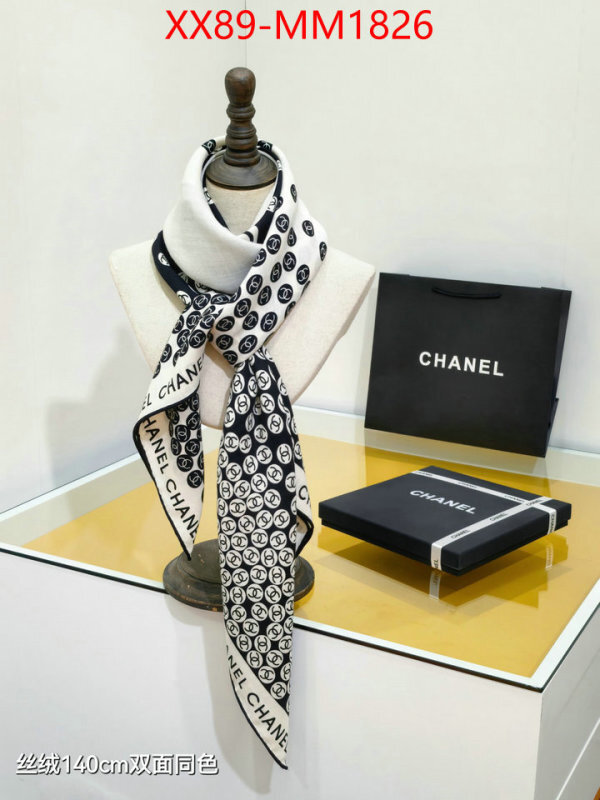 Scarf-Chanel luxury 7 star replica ID: MM1826 $: 89USD