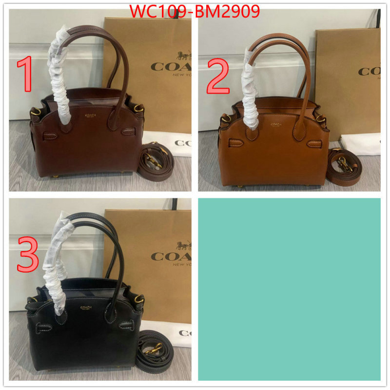Coach Bags(4A)-Handbag- at cheap price ID: BM2909 $: 109USD,