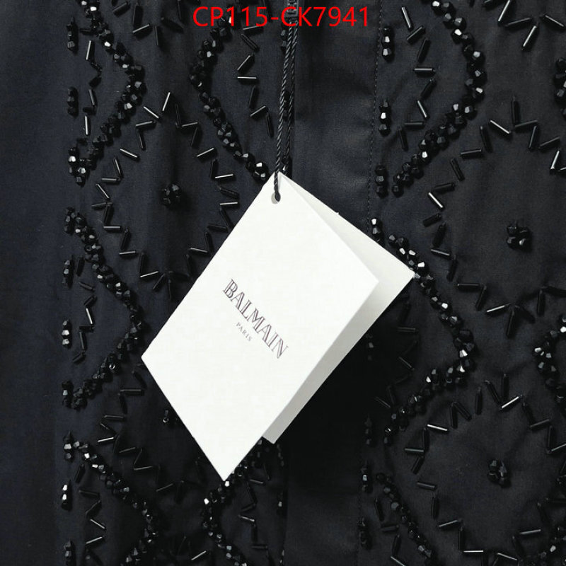 Clothing-Balmain where can i buy the best quality ID: CK7941 $: 115USD