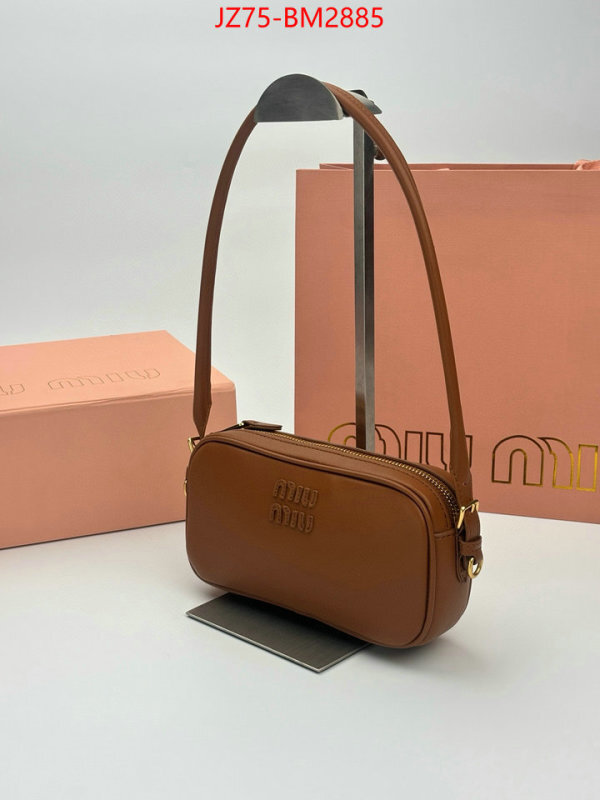 Miu Miu Bags(4A)-Handbag- replica every designer ID: BM2885 $: 75USD,