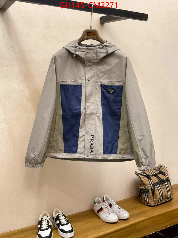 Clothing-Prada what best replica sellers ID: CM2271 $: 145USD