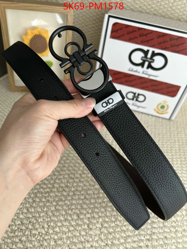 Belts-Ferragamo 1:1 replica wholesale ID: PM1578 $: 69USD