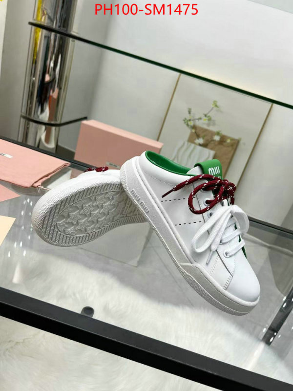 Women Shoes-Miu Miu designer wholesale replica ID: SM1475 $: 100USD