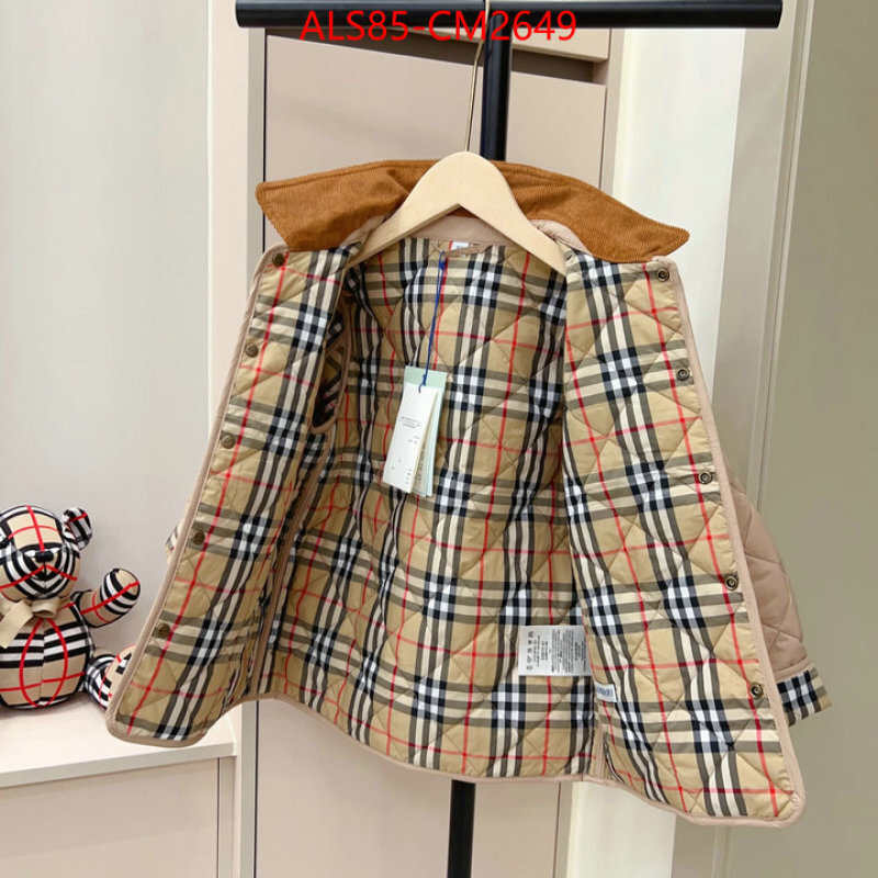 Kids clothing-Burberry knockoff ID: CM2649 $: 85USD